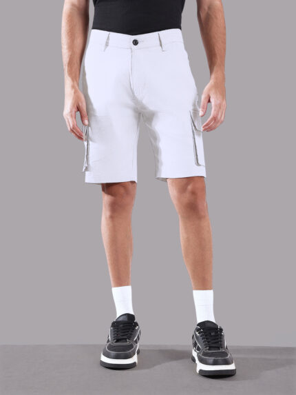 Linen Textured Chino Shorts